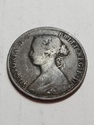 1864 One Cent Penny New Brunswick Canada Queen Victoria Coin - Lot Bt563