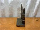 Vintage antique Cast Iron Scotty Scottish Terrier Dog Bookend 5 
