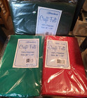 Herrschners Craft Felt Sheets 3 Packs Vintage Green Red Boards Stockings Xmas
