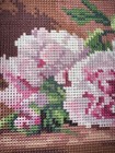 Printed Needlepoint Tapestry Canvas Only 7x9 5 Inch   Orchidea Peonies