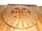 Antique Vintage Domino Casino Carnival Circus Folk Dice Gambling Gaming Wheel