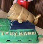 Vintage Artillery Bank Cast Iron Money Box Bank Coin Box Mechanical Collectible