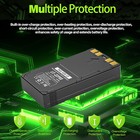 2-pack New Rechargeable Battery Replacement For Spypoint Lit-22 Pro Trail Camera
