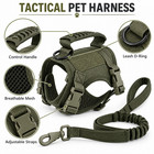 Tactical Cat Harness   Leash Adjustable Pet Vest With Handle For Small Dogs