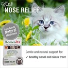 Homeopet Feline Nose Relief  Natural Nasal And Sinus Medicine For Cats  Pet M   