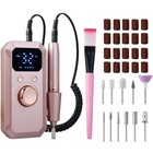Rechargeable Electric Nail Drill Machine Portable Manicure Pedicure Kit 45000rpm