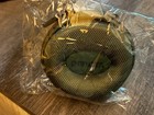 Invicta Green Fabric Travel Pouch For 1-3 Watches  Round Zippered Watch Case