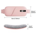 Menstrual Heatingpad Warm Palace Belt waist Vibration Massage Abdominal Massager