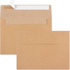 50 Pack Brown Kraft Envelopes  5x7 Envelopes For Invitations  A7 Invitation E   