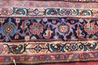 6  10  X 9  9  Vintage Handmade Wool Medallion Oriental Bijar-style Rug