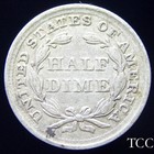 1856 Liberty Seated Half Dime   Stellar Original H10c Coin   Free Shipping   Tcc