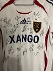 Real Salt Lake Mls Adidas Xango Signed 2008 Team Soccer Match Jersey