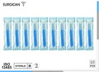 Surgican Sterile Disposable Dermal Curettes  Easy Peel Packing - Box Of 10 - New