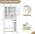 Over The Toilet Storage Cabinet  Freestanding Storage Cabinet Over Toilet  Bathr