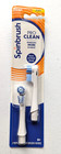 Spinbrush Replacement Pro Clean Dual Action Heads Soft 2 Pack Sealed New