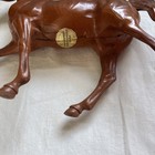 Vintage Hartland Rare  Light Walnut Horse Tennessee Walker With Tenite Sticker