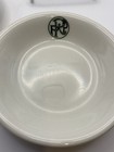 2 Vtg Warwick China  Pennsylvania Railroad 4 75    Butter side Dishes  1944   1948