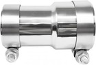 Exhaust Clamp  2  Id To 2 5  Od Lap Joint Band Clamp Stainless Steel  Mufflers