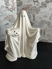 Ghost Holding Pumpkin  Unpainted Ready To Paint Ceramic Bisque Byron Mold