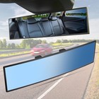 2x 12  Rear View Mirror  Interior Clip-on Wide Angle Rear View Mirror  Universal