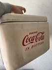 Vintage 1960   s White Coca Cola Cooler Chest