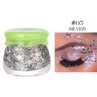 Chunky Glitter Gel Face Body Art Paint Eyeshadow Holographic Iridescent Cosmetic