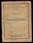 1952 Rare Morocco Passport Jew Judaica Jewish Lot Of Visas Collection Id