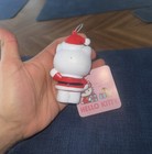 Rare Sanrio Hello Kitty Santa Snow Suit 2010 Kurt S Adler Christmas Ornament Nwt