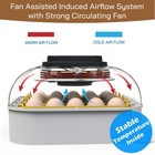 Maticoopx 20 Egg Incubator With Humidity Display  Egg Candler  Automatic Egg