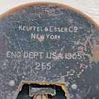 Keuffel   Esser Model 255 Marching Compass Or Pocket Transit Engineer Dept 1905