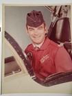 Original Vintage Photo Usaf Thunderbirds Pilot Parker Right Wing T-38 Military 