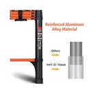20 3ft Multi purpose Ladder  Strong Aluminum Build  Double Locking For Safety