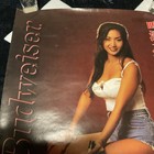 Vintage 1994 Budweiser Beer Poster  sexy Model