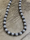 Ae Sterling Silver 925 Signed Freshwater Pearl Necklace American Eagle 18   