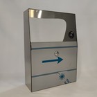 Bradley 4722-150000 Sanitary Napkin Receptacle Disposal Surface Mount 1 5 Gallon