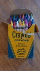 Vintage Crayola 24-count Crayons     Unused     Collectible free Priority Shipping 