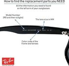 Sealed Authentic Ray-ban Replacement Lenses Rb3025 Aviator Polarized Brown 58mm