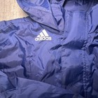 Adidas Youth Hooded Windbreaker Jacket Size Small Zip-up Lightweight