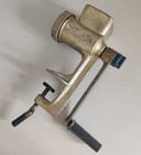 Vintage Soviet Union Made Table Hand Cranked Meat Grinder Cast Iron Ussr 1980s