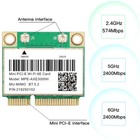 Mpe-axe3000h Mini Pcie Wifi 6e 802 11ax Wifi Bluetooth 5 2 Network Card For Pc