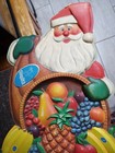 Vintage C 1970 Chiquita Christmas Moulded Plastic Store Display Advertisment Wow