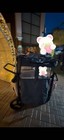Keenz Vyoo 2 Passenger Stroller Wagon Mocha   All Weather Cover Excellent
