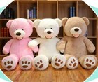 51 big Pink Teddy Bear Stuffed Animals With Footprints Gift For Kids  Girlfriend