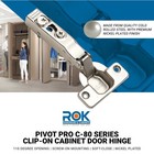 Dtc Pivot Pro C80 Series 110-degree  Full Overlay Soft Closing Hinge