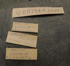 Lot Of Germanium Nuggets   Ingots   Flakes 103 3 Grms    3 6oz 