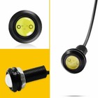 White 12v 15w For Eagle Eye Led Daytime Running Drl Backup Light Car Auto Lamp