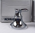 Kohler Chrome Double Robe Hook Set Of 2 Polished Hardware Included New Bathroom