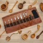 Wood Carving Set     Whittling Kit With Walnut Handles   Woodworking Tools   S18x