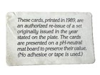 Authorized Reproductions Of Allen   Ginter American Tobacco Company Cards