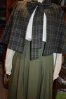 Civil War Victorian Dickens 5-piece Women s Ensemble Olive - M l